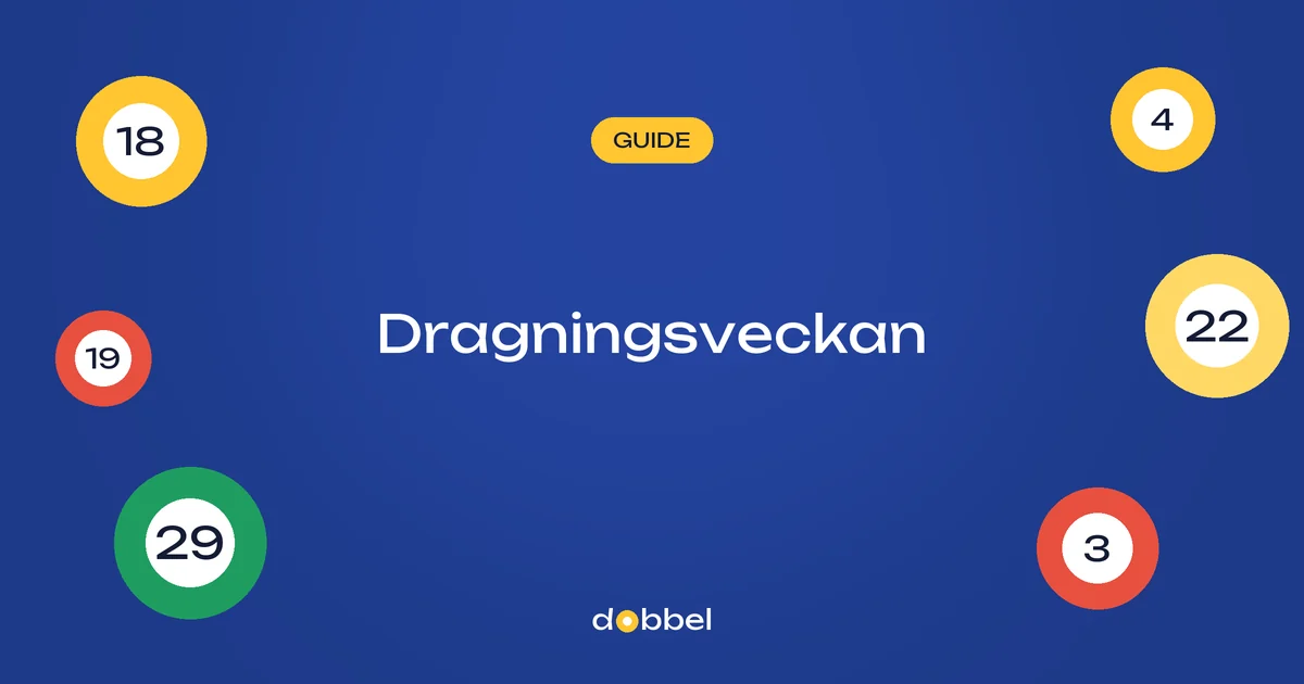 Dragningstider – veckans dragningar och sändningar samlade
